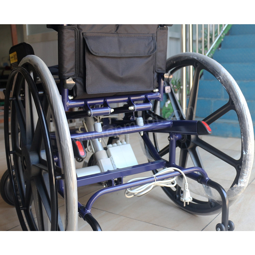 Lifting Electric Standing up Manual Drive Wheelchair for Disabled