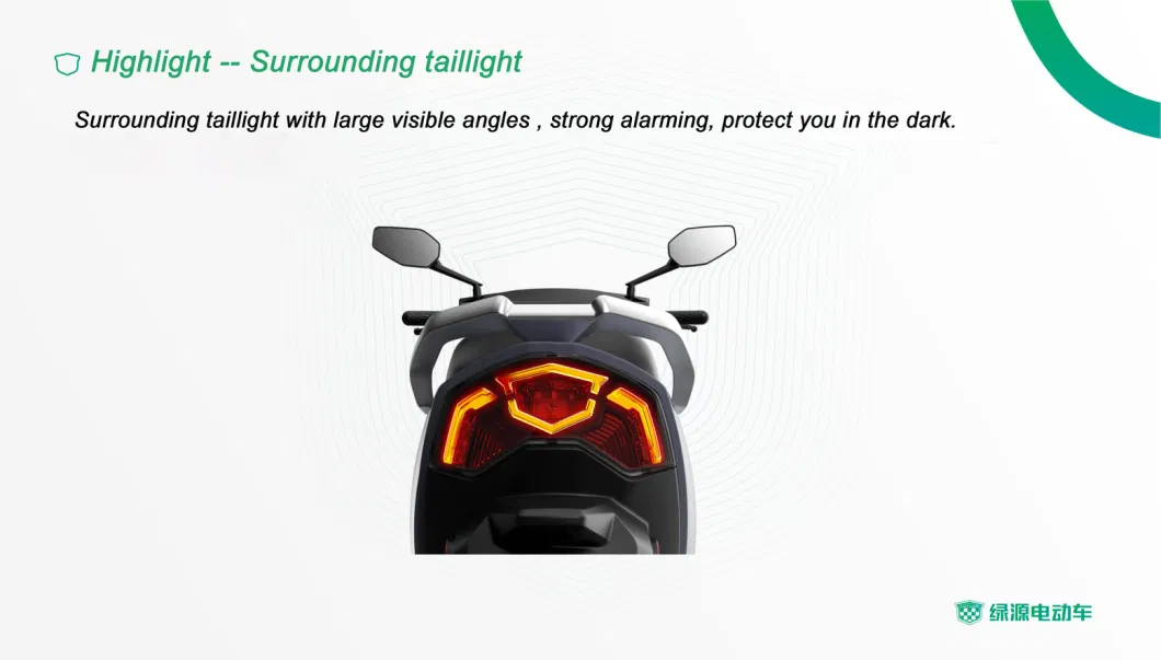 Promotion High Speed 12&quot; 2000W Electirc Motorcycle with EEC