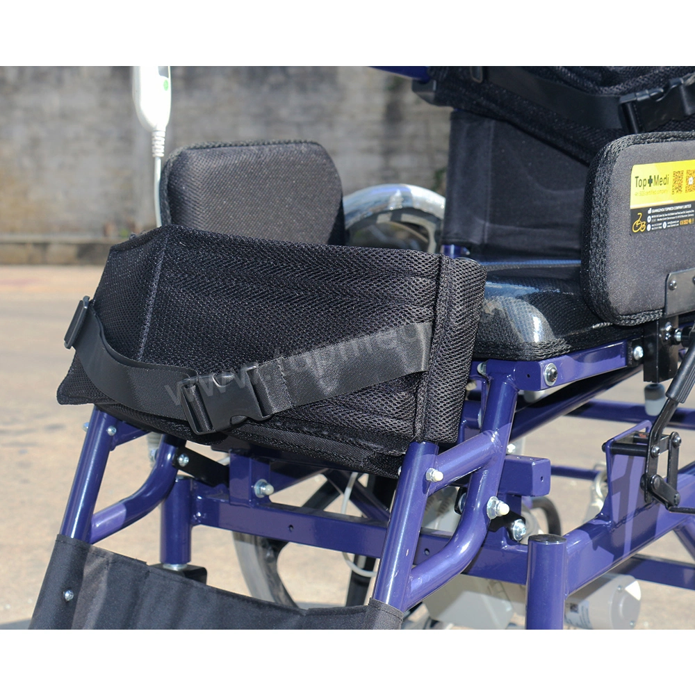 Lifting Electric Standing up Manual Drive Wheelchair for Disabled